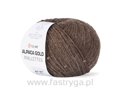 Alpaca Gold Paillettes kolor 9315