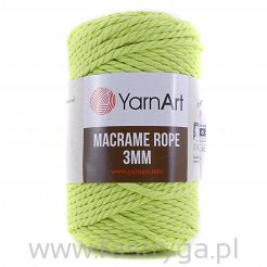 Macrame Rope 3 mm.  755 limonka
