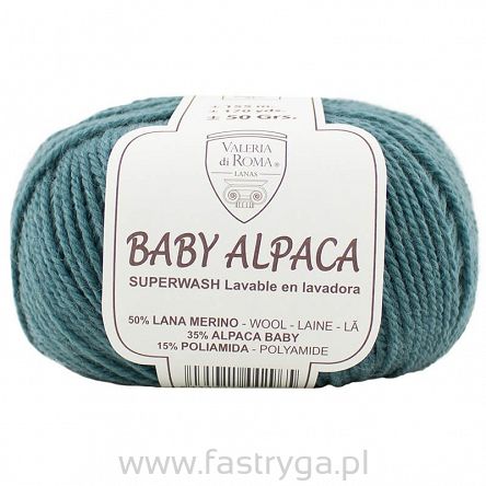Baby Alpaca   178 niebieski