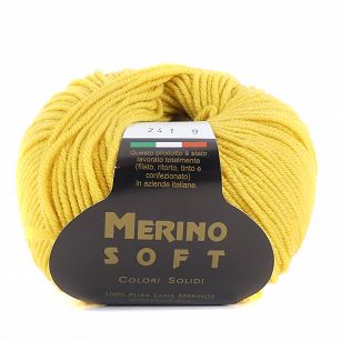 Rial Filati Merino soft 241 - musztardowa