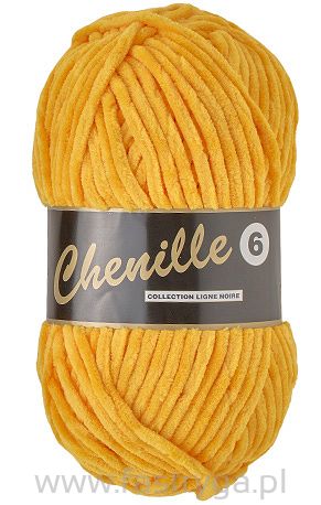 Chenille  512 żółty słoneczny