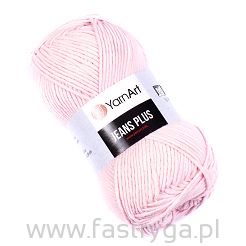 Włóczka  Jeans Plus  18 blady róż