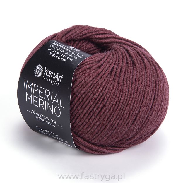 włóczka Imperial Merino kolor 3312 jasny brąz