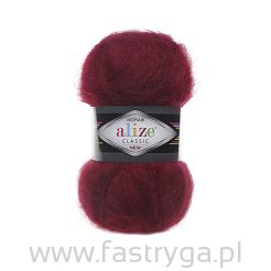 Alize Mohair Classic  57 bordo