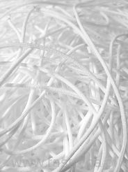 Guma do maseczek ochronnych biała