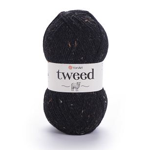 Tweed kolor 228 czarny