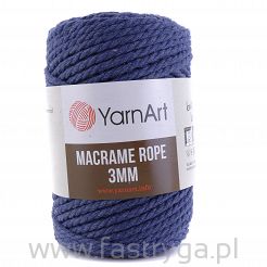 Macrame Rope 3 mm.  761 jeans