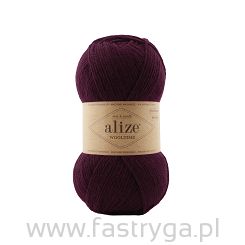 włóczka Wooltime kolor 578 bordowy - 75% wełny