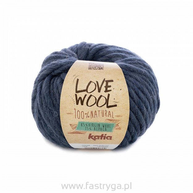  Love Wool kolor 125 ciemny jeans