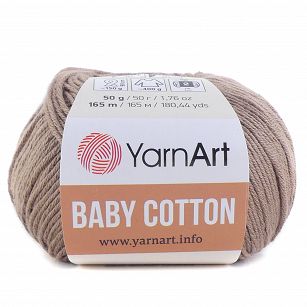 Włóczka Baby Cotton 407 beż lniany