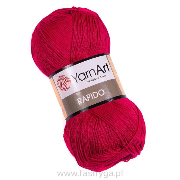 Włóczka Rapido color 686 malina