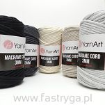 Macrame Cord 3 mm. 800 - 6