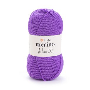 Merino De Luxe 50  kolor  9561