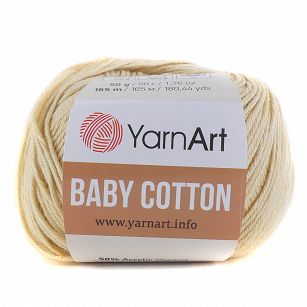 Włóczka Baby Cotton 404 jasny beż