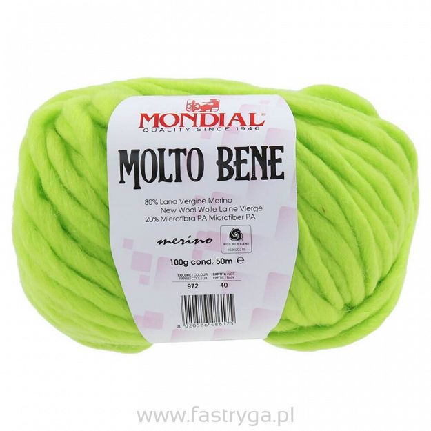 Molto Bene   972 limonka neon