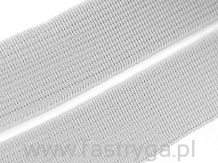 Guma płaska 20 mm  popielata jasna