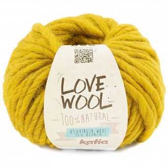 Włóczka Love Wool kolor 128 miodowy