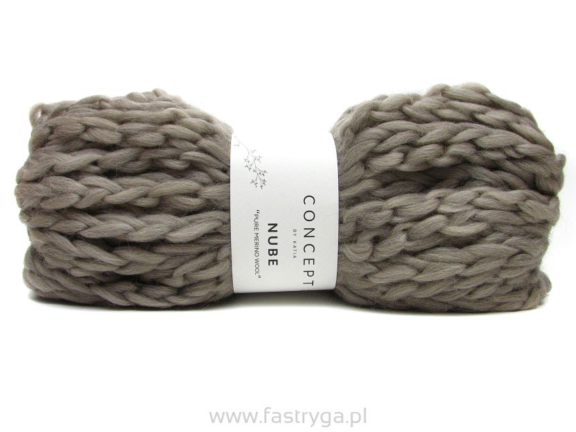 Włóczka z wełny merynosa -  beż len - Nube 53