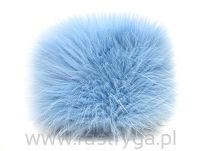 Sztuczne futra niebieski - 2