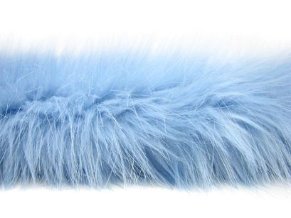 Sztuczne futra niebieski