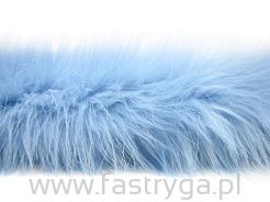 Sztuczne futra niebieski