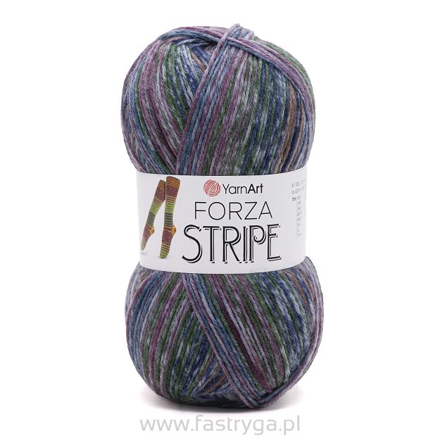 włóczka Forza Stripe kolor 2801
