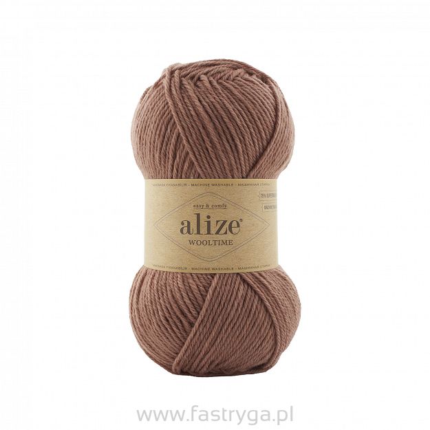 włóczka Wooltime kolor 581 beż - 75% wełny