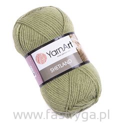 Włóczka Shetland kolor 525 zielony