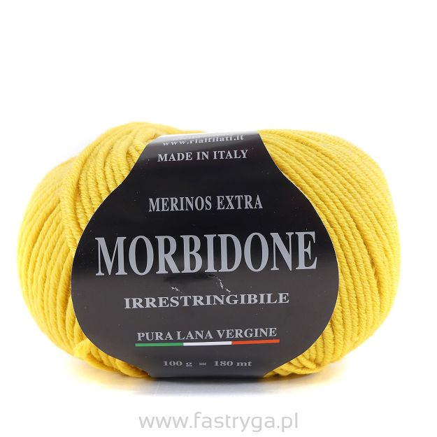 Włóczka Morbidone   241 żółto-miodowy