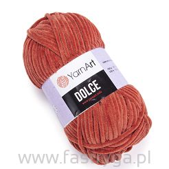 Włóczka szenilowa YarnArt Dolce 793 rudy