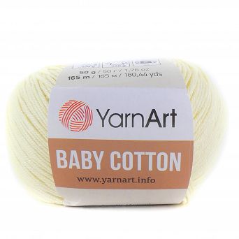 Włóczka Baby Cotton 402 krem