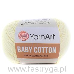 Włóczka Baby Cotton 402 krem