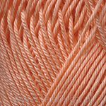 Włóczka 100% bawełny Begonia kolor 6322 łosoś - 2