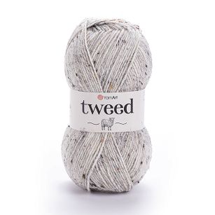Tweed kolor 221 ecru