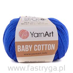 Włóczka Baby Cotton 456 chabrowy