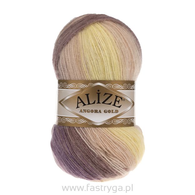 Angora Gold Batik  6954