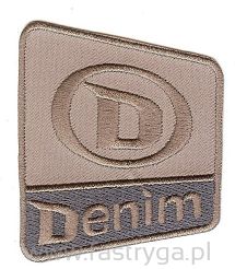 Naszywka termoprzylepna Denim brązowa