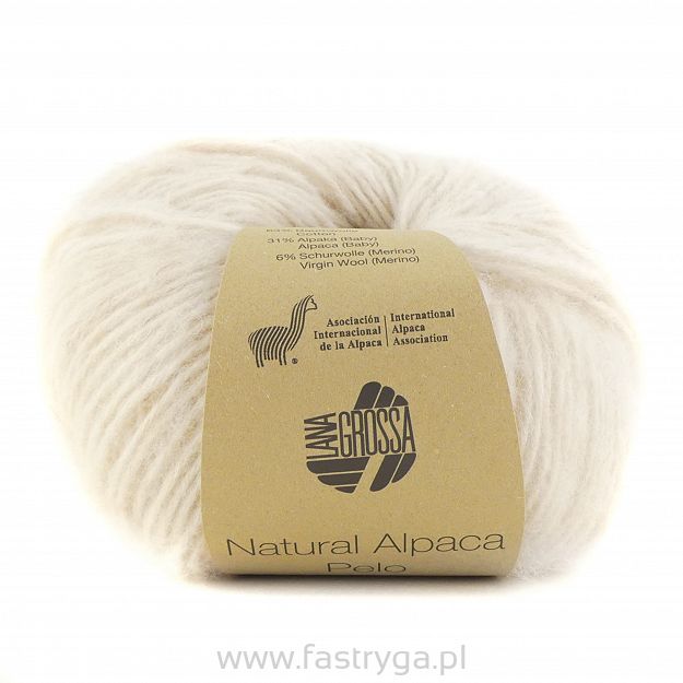 Włóczka Natural Alpaca Pelo  kolor 005