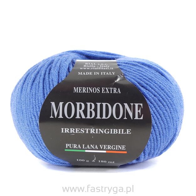 Włóczka  Morbidone   742 niebiesko-jeansowy