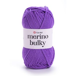 Włóczka YarnArt Merino Bulky  9561 - fiolet