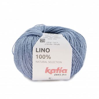 Włóczka Lino 100% kolor 34 jasny jeans
