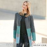 Merino Aran Natur zielony 304 - 11