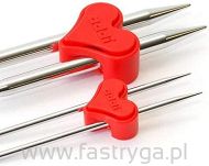 Stoper do drutów Addi duży do drutów 5,5 do 10 mm - 6