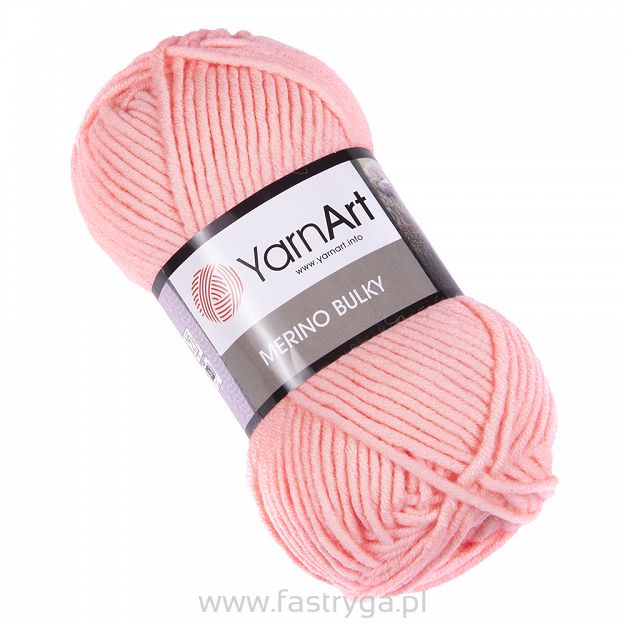 Włóczka YarnArt Merino Bulky 565 - łososiowy