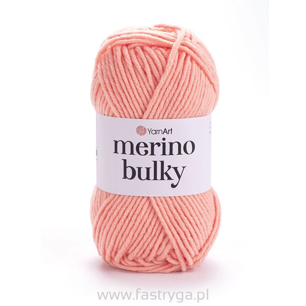 Włóczka YarnArt Merino Bulky 565 - łososiowy