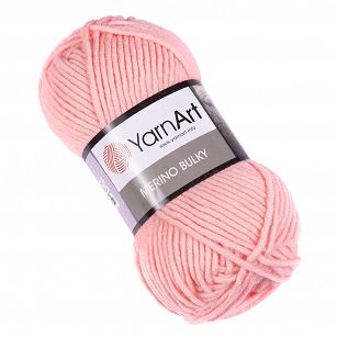 Włóczka YarnArt Merino Bulky 565 - łososiowy