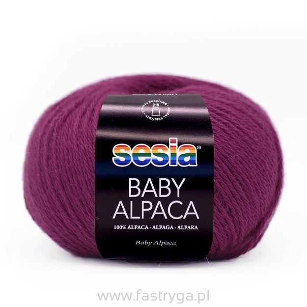 Baby Alpaca 4781 ciemny wrzos