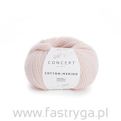 Katia Cotton Merino 103 jasny pastelowy róż