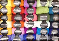 Włóczka Morbidone   118 czerwony - 4