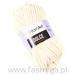 Włóczka szenilowa YarnArt Dolce 783 krem